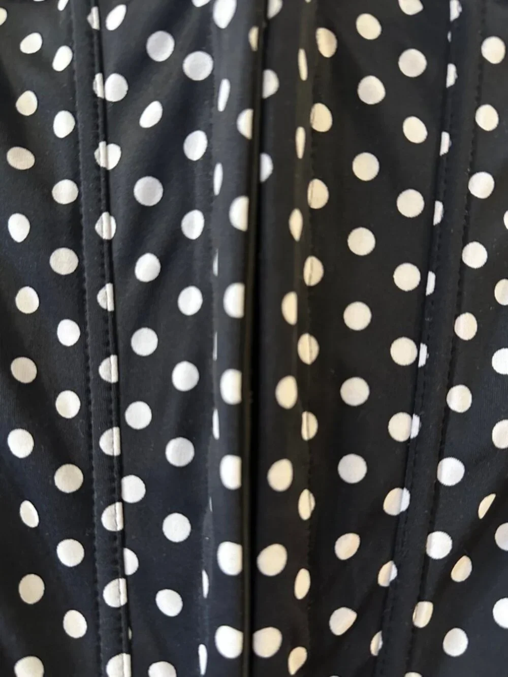 Out From Under Urban Outfitters Afterglow Polka Dot Strapless Bustier Corset